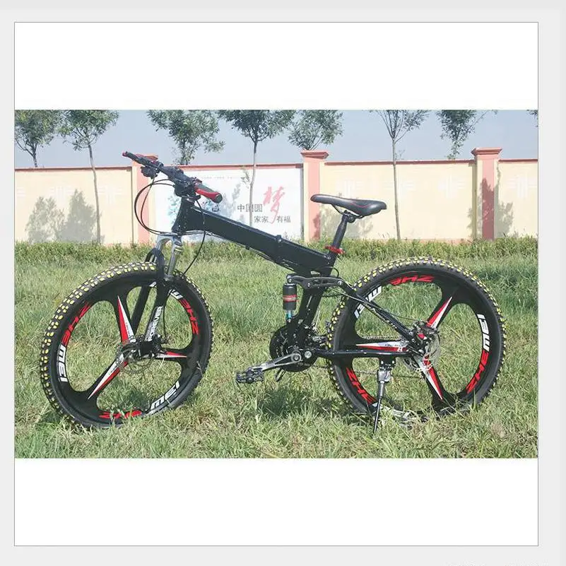 Top Kalosse Six spokes  Moutain  bicycle brand  26*2.125  DIY colors  bicycle foldable   21/24/27/30 speed   mountain bike man 14