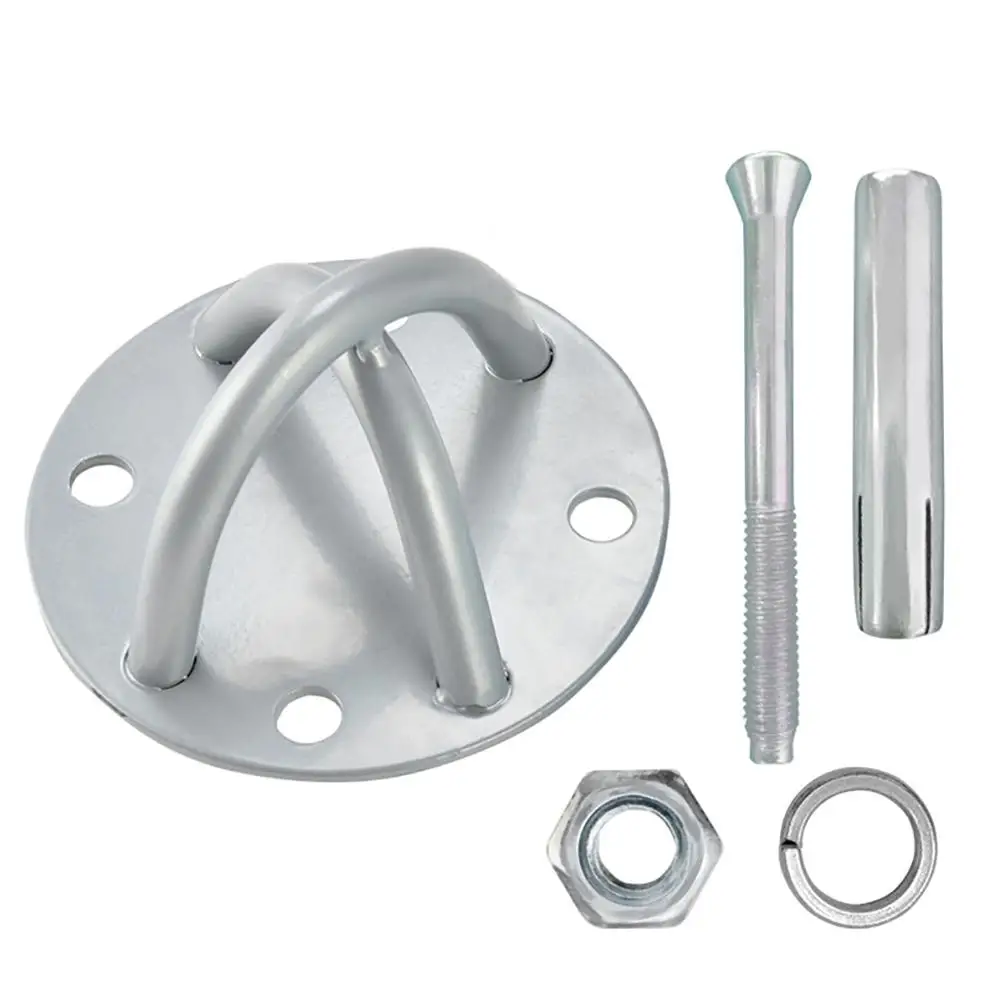 

Ceiling and Wall Mount Anchor Hook Fixed Bracket Hook for Aerial yoga Training Straps Ring Swing Fixing Buckle
