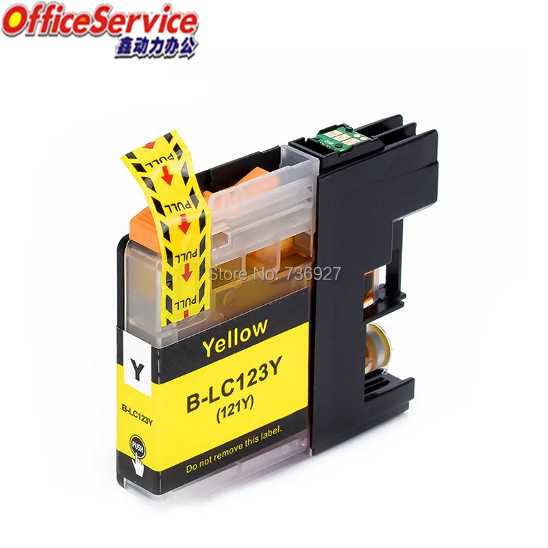 LC121 LC123 совместимый чернильный картридж для принтера Brother MFC J6920DW J470DW J650DW J245 DCP J4110DW