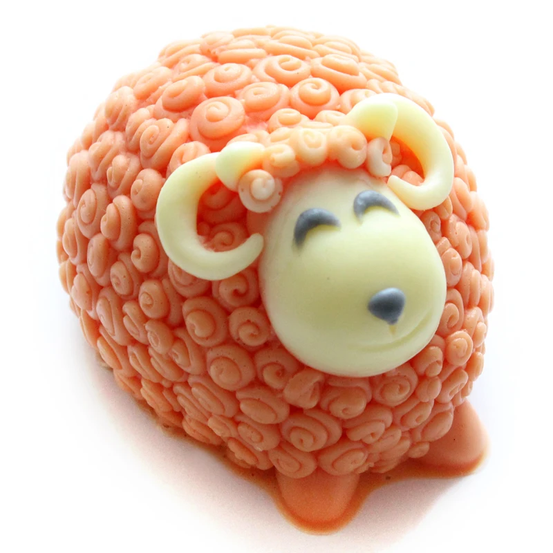 

Nicole 3D Sheep SiliconE Soap Candle Mold For Handmade Soap Making Tool