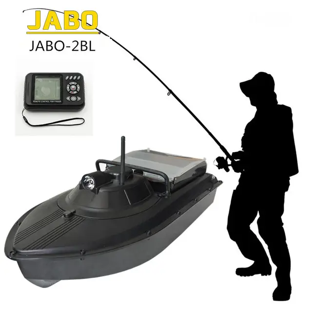 Cheap Free Shipping!Updated JABO-2BL Boat Fish Finder 300M Remote Control Bait Boat Water Depth&Temperature Sonar detection tech