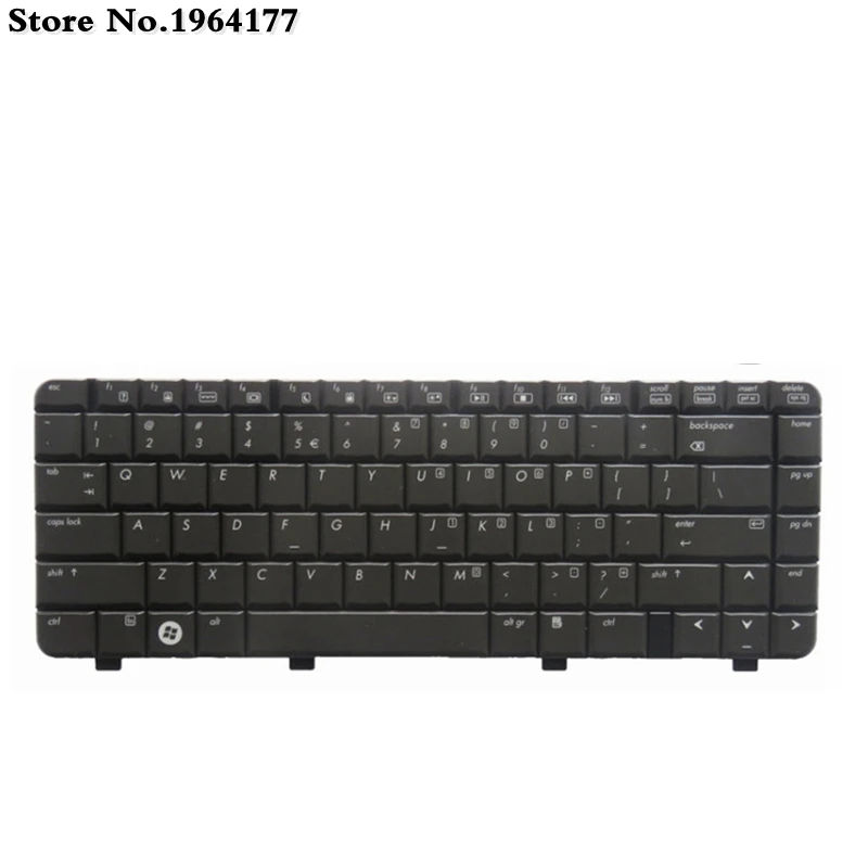 Свяжитесь с нами для hp павильон DV4-1000 DV4-1103TX DV4-1020 1428 DV4-1100 английская Клавиатура ноутбука черный цвет