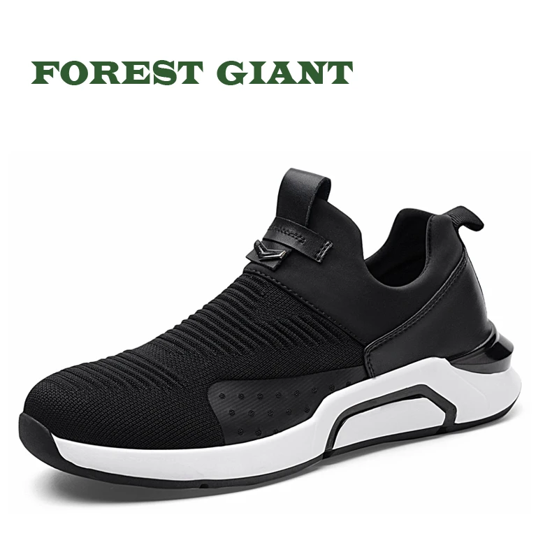 

FOREST GIANT Brand Fashion Man Casual Shoes Breathable & Light Man Slip On Footwear Men Outdoor Sneakers 5231