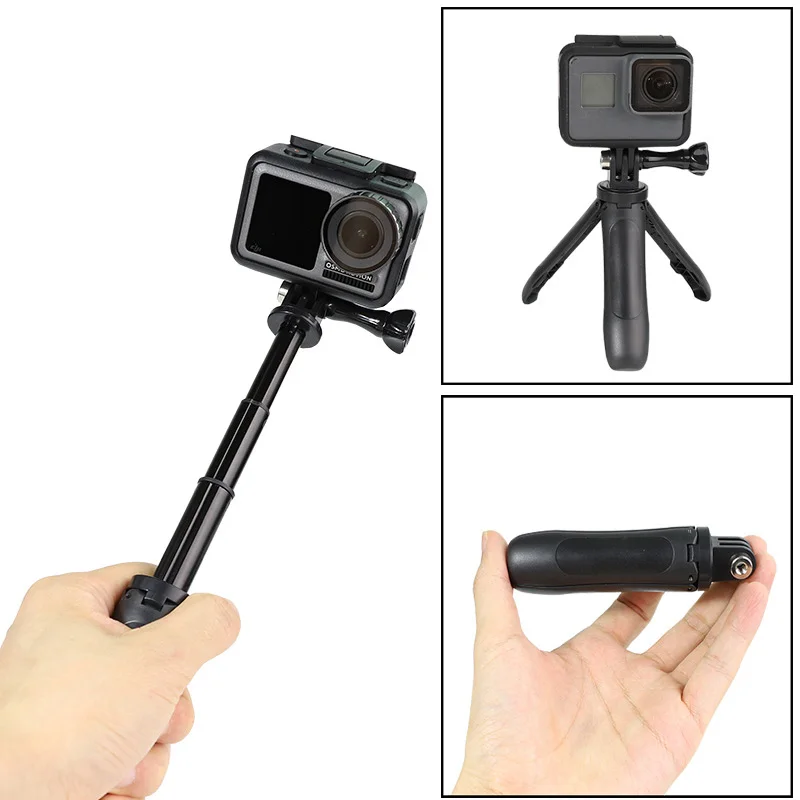 Штатив для Gopro shirty удлинитель Выдвижная селфи палка для телефона Gopro Hero 8 7 6 5 4 3 Yi 4k eken SJCAM DJI OSMO ACTION