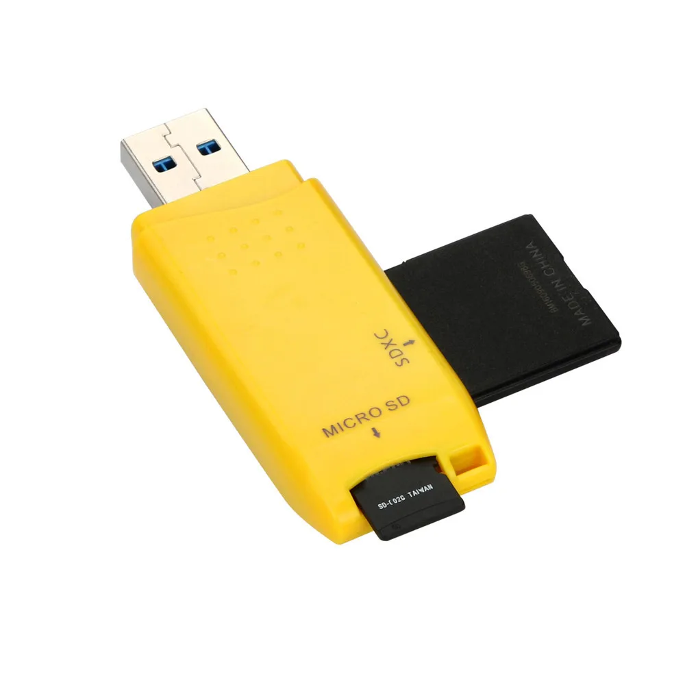 Мини 5 Гбит/с супер скорость USB 3,0 Micro SD/SDXC TF кард-ридер адаптер оптом 4,10