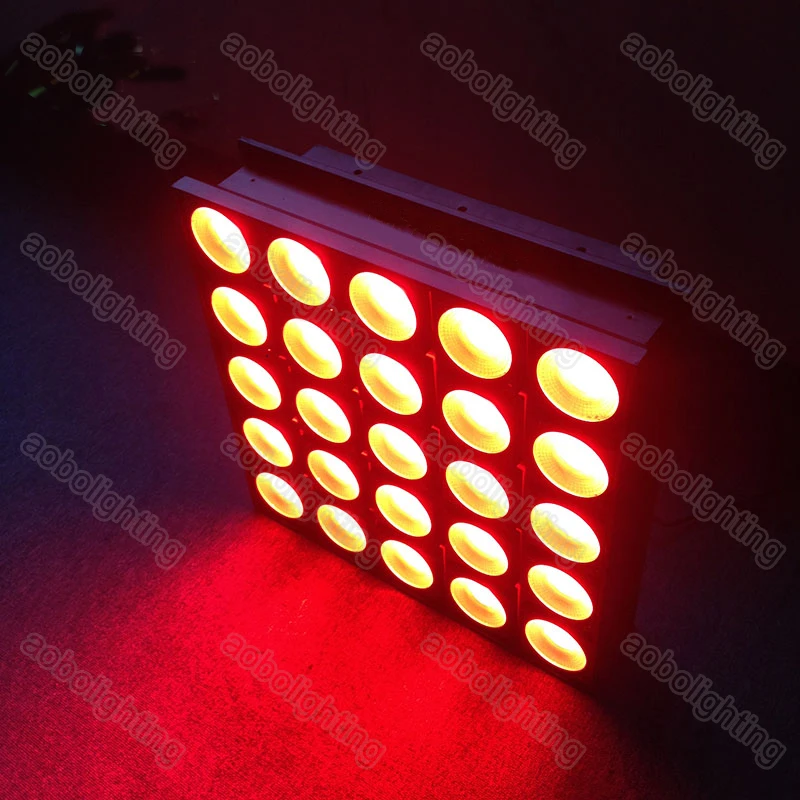 25x30W 3in1 LED Matrix lights RGB Bar performance stage background effect light (4)