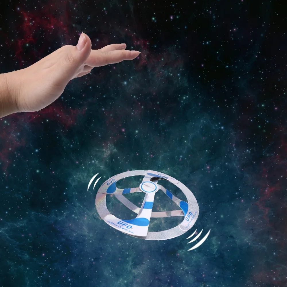 

Amazing Mystery UFO Floating Flying Disk Magic Creative Trick Saucer Kids Toy New