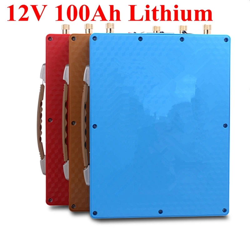 

Lithium Ion Battery 12v 100ah Power Bank 12v Battery Emergency Laptop Battery Backup 80A UPS Cells + USB 5v 2A + Charger