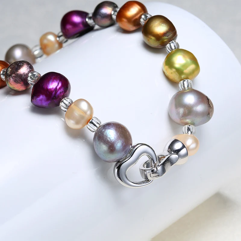 DAIMI смешанные цвета жемчуг DIY ожерелье натуральный барочный жемчуг ювелирные изделия подарок для женщин