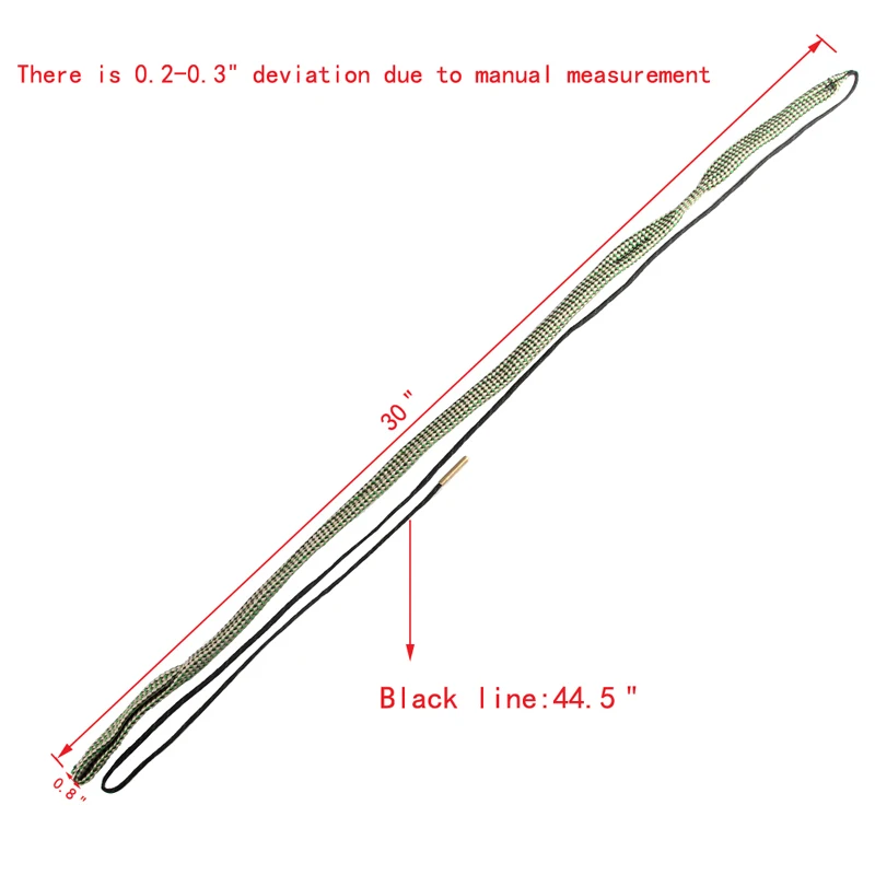 Отверстие змея пистолет очистки. 30 кал. 308 30-06. 300& 7,62 мм Boresnake очиститель RL37-0035 G01-G06