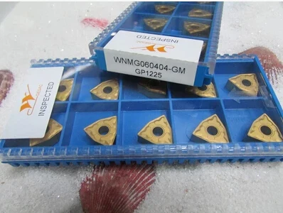 

Free Shipping carbide inserts WNMG060404-GM Suitable for MWLNR Series Turning Facing External Lathe Tool