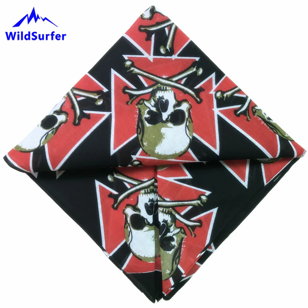 WildSurfer Skull Hiking Scarves Outdoor Cotton Bandana Running Neck Scarf Cycling Balaclava Headwear Headband Fishing Mask FJ05 WildSurfer Skull Hiking Scarves Outdoor Cotton Bandana Running Neck Scarf Cycling Balaclava Headwear Headband Fishing Mask FJ05