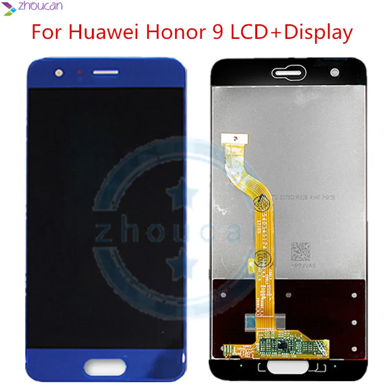 

100% Tested For Huawei Honor 9 STF-L09 STF-AL10 STF-AL00 STF-TL10 LCD Display + Touch Screen Digitizer Assembly Honor 9 Display