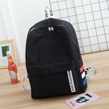 

Women bag brand designed Big black Backpack for teenagers Girl School Book Shoulder Rucksack Travel Satchel mochila feminina