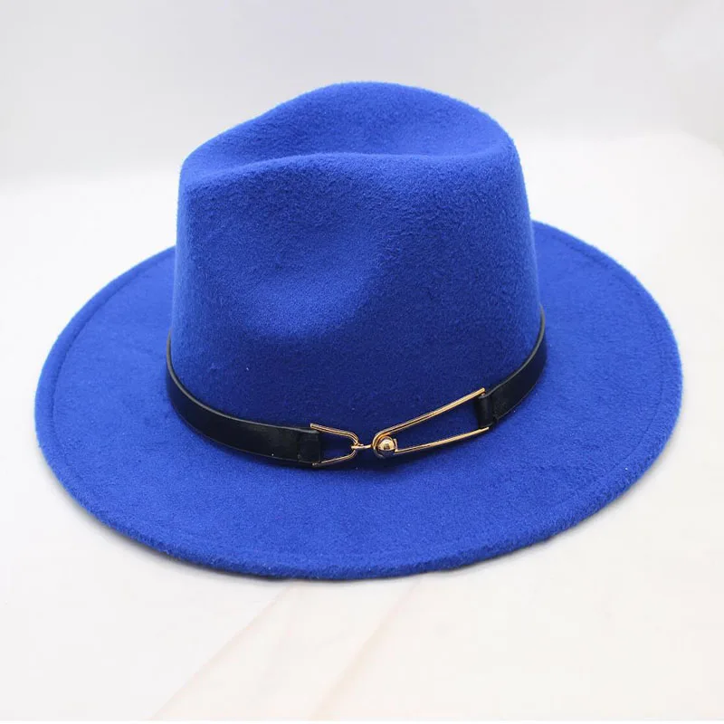 Бренд BING Юань Хао Сюань дамская шляпа Федора шерсть широкий зимний кепки фетр шапки для женщин шляпа элегантный Человек 2018 Защита от солнца