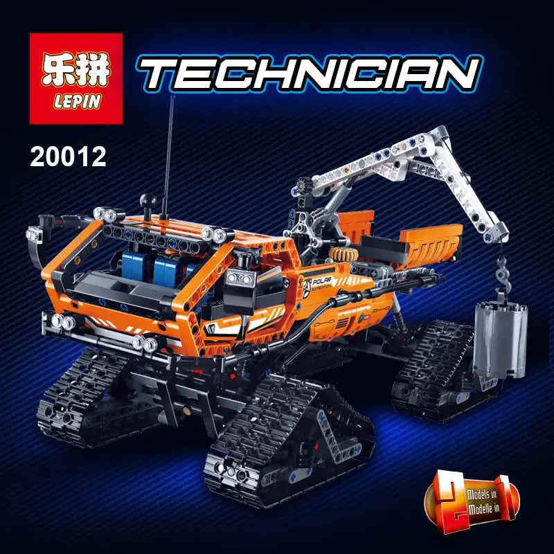 

2016 New Lepin 20012  913PCS  Technic Series Mechanical Group The Polar Adventure Vehicle Building Blocks Bricks Set Toys 42038