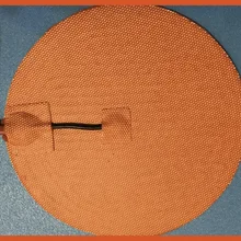 Из каучука силиконовый 3d stampante riscaldatore 110 В 400 Вт диаметр 310 мм 3 м adesivo 100 k termistore промышленный нагреватель Электрический