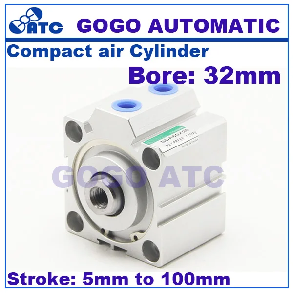 CILINDRO ARIA PNEUMATICO CILINDRO CILINDRO aircylinder SDA 25x50 mm etsda 25x50