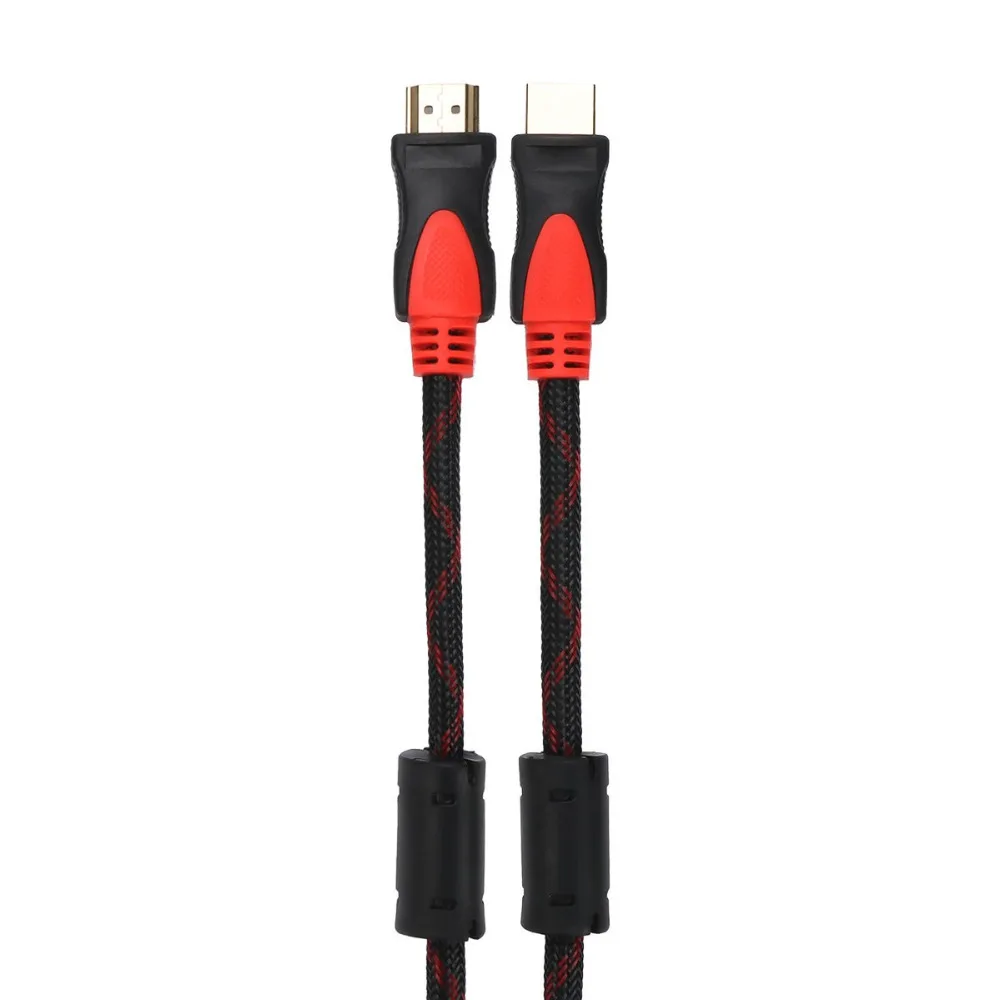 1,5/3/5/10/15 М HD линия кабель высокого Скорость HDMI кабель с Ethernet Full HD 3D 1080P HDMI к HDMI 1,4 V для компьютера ТВ Декодер каналов кабельного телевидения