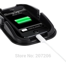 Мудрый путешествия ПУ автомобиль грузовик приборной панели не Магия липкий сцепление Pad коврики Handstands для gps IPhone7 6 5S