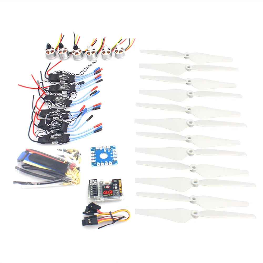 

Electronic Accessories QQ Controller Version D2212 920KV Brushless Motor 30A ESC Propeller for UFO Heli F14711-F