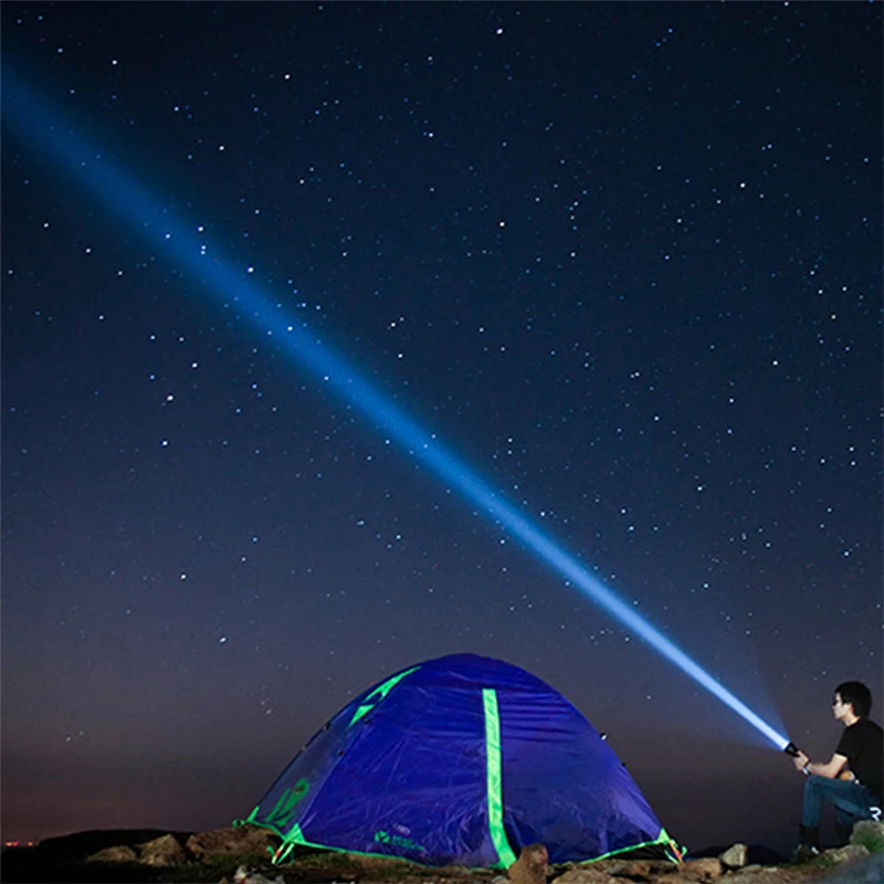 Amutorch JM70 CREE XPL HI 1200LM 1027m beam distance thrower Flashllight USB magnetic charge searching hunting 26650 flashlight