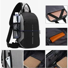 Мужские сумки через плечо, плотная нагрудная сумка, дизайнерская рабочая сумка, usb зарядка для Ipad, слинг, сумка, летние дорожные нагрудные сумки, нейлон