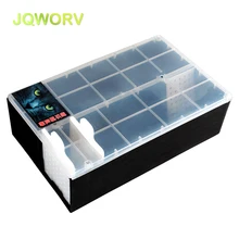 JQWORV Home Continuous mousetrap Automatic Efficient capture box Reusable Catching Mice Traps mouse cage Pest control repeller