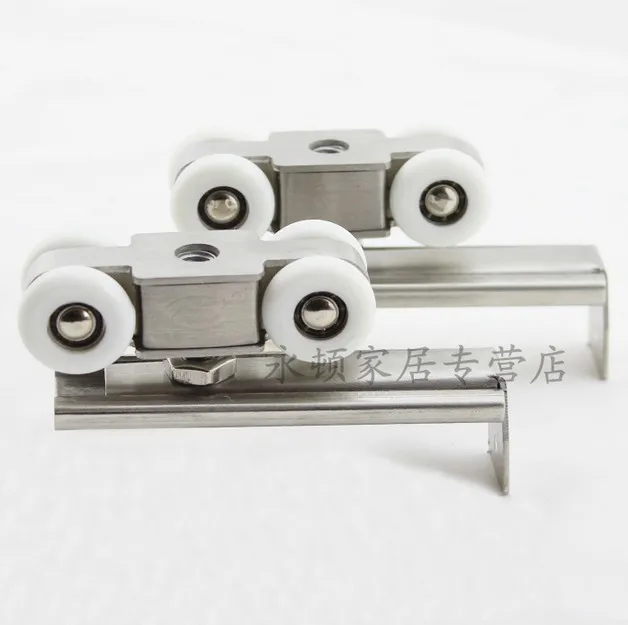 

4pcs wheels Sliding Shower Door Roller Runner Wheel Perfect for Shower Enclosures, Shower Cabins & Steam Cabin Enclosures