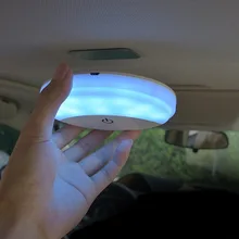 Universale Auto Auto Tetto Soffitto Luce USB Ricaricabile Dell’interruttore di Tocco Magnetico Auto Lampada di Lettura Auto Luce Interna
