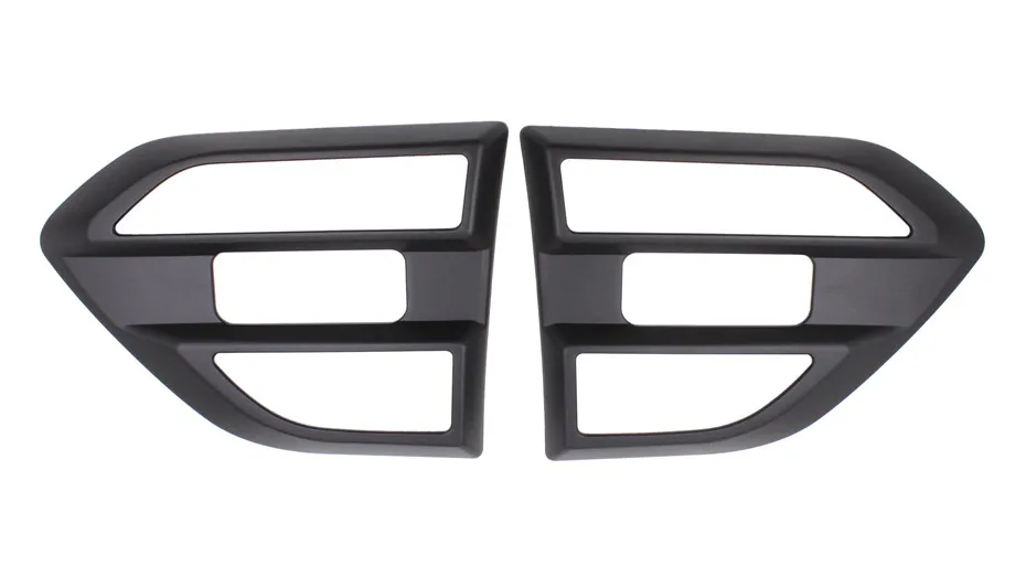For Ford Ranger T7 Body Kits Cover Tuning Car Accessories Matte black ABS Plastic Auto Styling Moulding Accessory 2015-2017 05