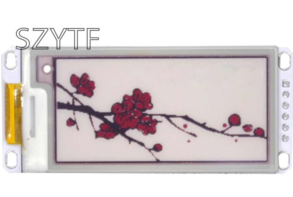 

2.13 inch black and white color ink screen SPI shelf label electronic paper screen module