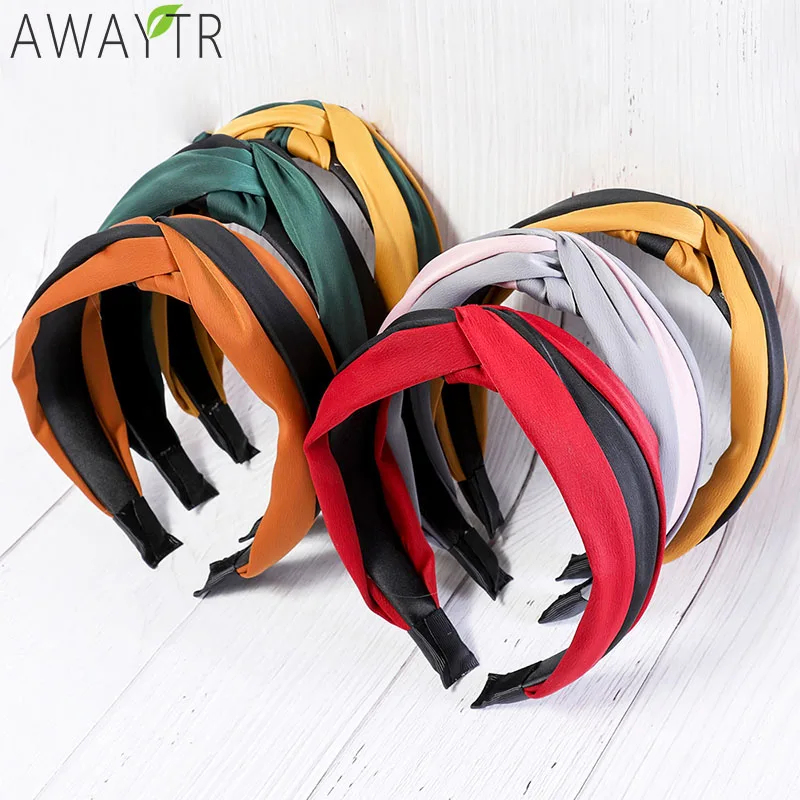 

Girls Elastic Hair Bands Top Knot Turban Flower Headbands For Women Accessories Bow Head Hoop Hair Accessories