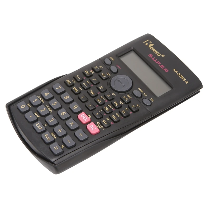 

12 Digit Electronic Scientific Calculator Multi-Function 2-Line Display Teaching