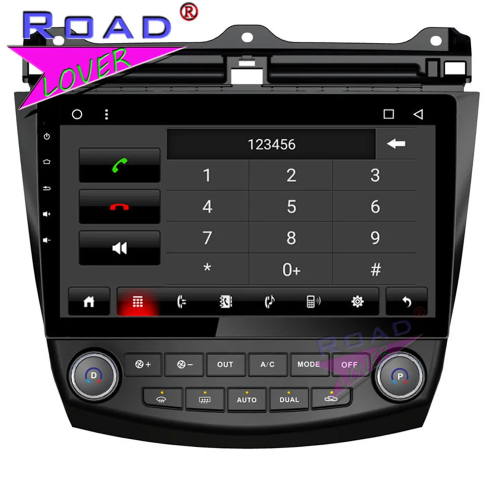 Roadlover Android 8 1 автомобильный мультимедийный плеер для Honda Accord 2004 2005 2006 Стерео GPS