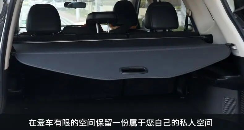 

Aluminium alloy + Fabric Rear Trunk Security Shield Cargo Cover For Nissan X-Trail XTrail Rogue 2013 2014 2015 2016 2017
