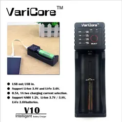 Новый varicore V10 aa, aaa, SC/S 18650 26650 18350 16340,14500 10440 26500 железо литий 3.2 В 1.2 В 3.7 В NiMH Зарядное устройство