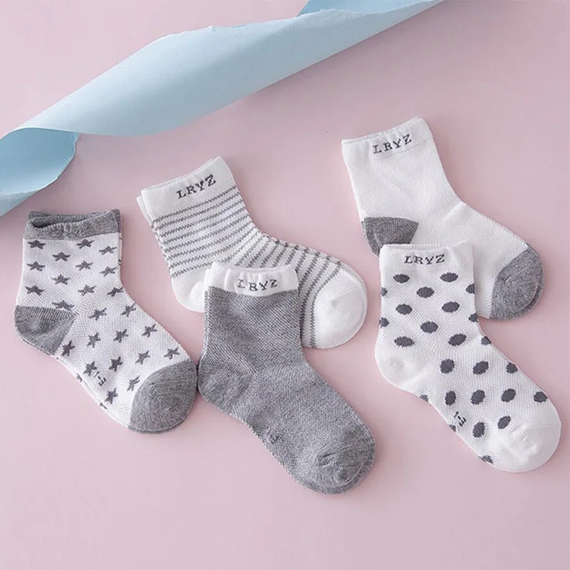 2019 5Pairs Socks Baby New Born Boy Girl cotton Winter Baby Socks Floor Children Socks baby girl stuff newborn Baby Girls Drop