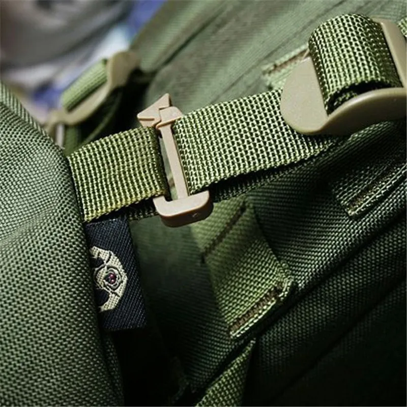 25 мм тканевая сумка с пряжкой для активного отдыха, тактическая походная Военная Соединительная клипса для кемпинга, рюкзак с ремнем, веб-сайт, комплект для путешествий