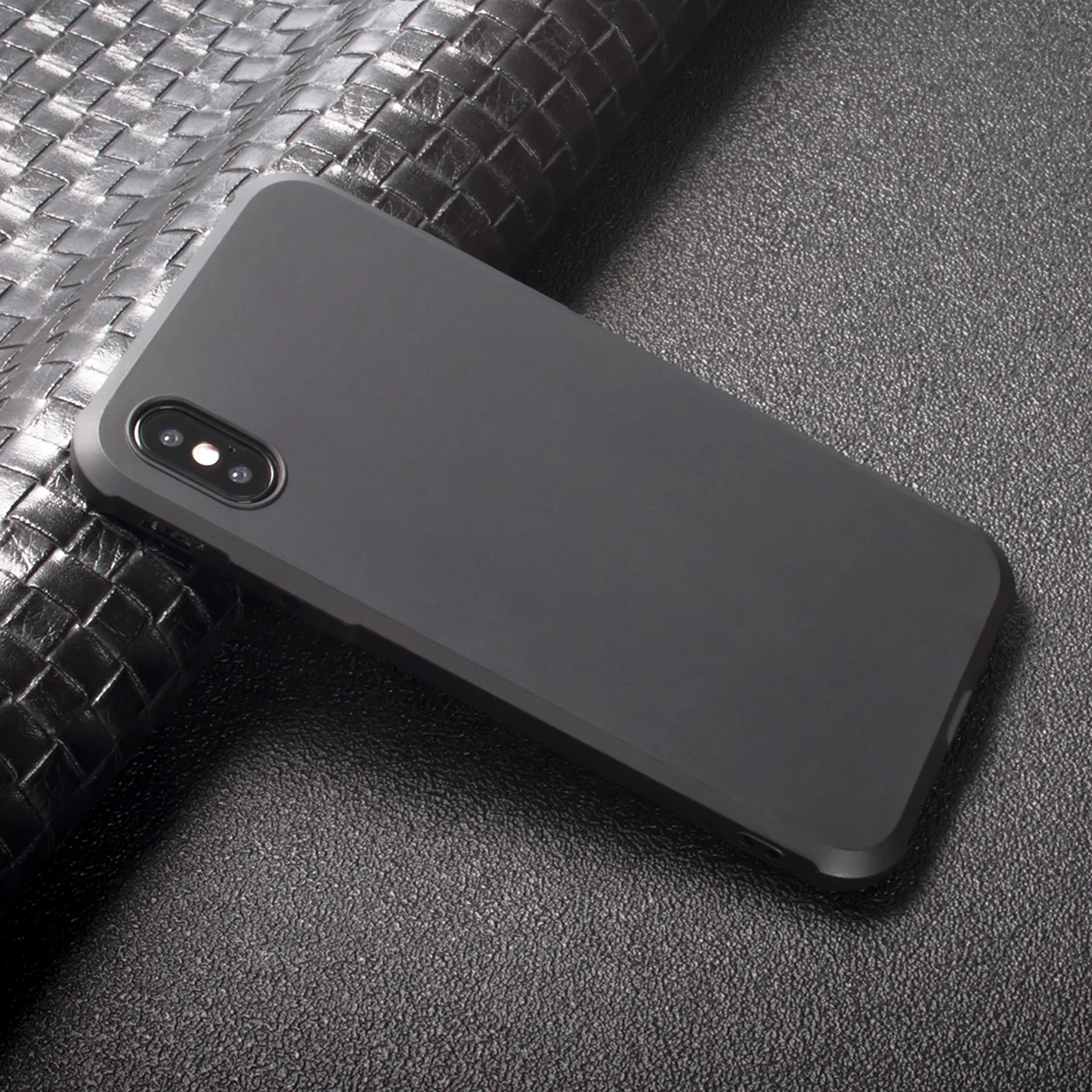 For apple iphone X case luxury men for iphonex i phone cover black 2017