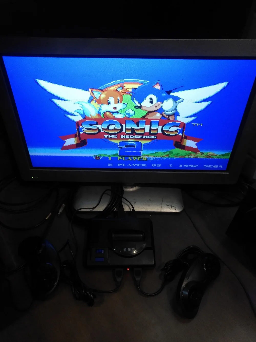 Новинка HDMI Ретро Мини ТВ Видео игровая консоль для 16 битных игр Sega MegaDrive с 168 различными встроенными играми два геймпада