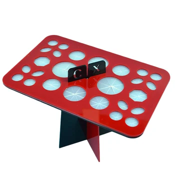 

Makeup Folding Collapsible Air Drying Brush Organizing Tree Rack HolderX1 BD