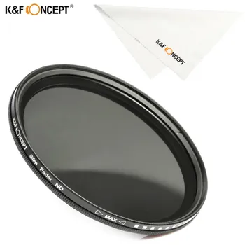 

K&F Concept Professional 37mm Slim Fader Variable ND2 To ND400 Neutral Density Adjustable ND Lens Filter