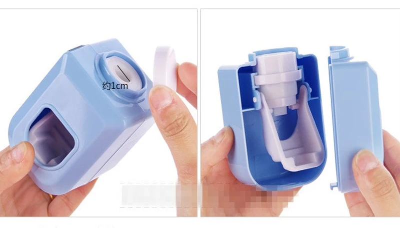 Пластиковая автоматическая Зубная паста диспенсер для зубной пасты Многофункциональный Ванная комната Крем трубка сдавливание настенное