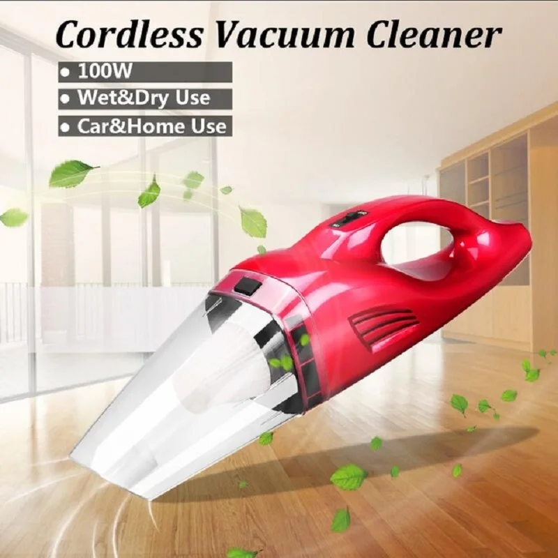 

2019 Car Vacuum Cleaner 12V 100W Dry Wet Dual Used Hand Held Rechargeable Cyclonic Vacuum Cleaner Partable for Home Appliances