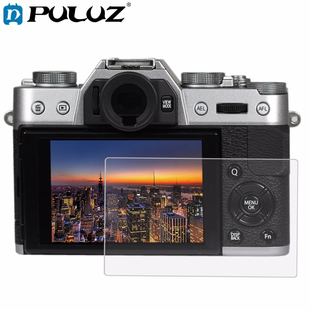 

PULUZ LCD Guard Film for FujifilmX-T10/T20 Camera 2.5D 0.3mm Curved Edge 9H Surface Hardness Tempered Glass LCD Screen Protector