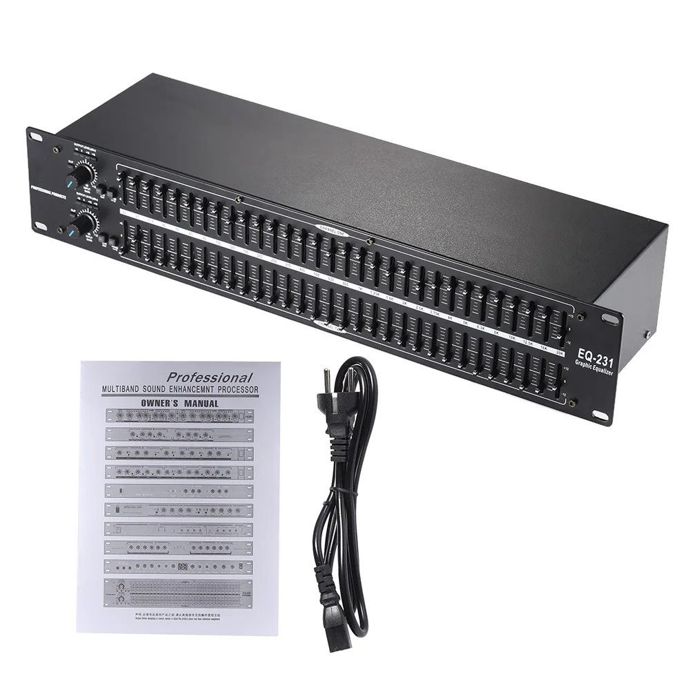 Buy EQ 231 Dual Channel 31 Band Equalizer 2U Rack