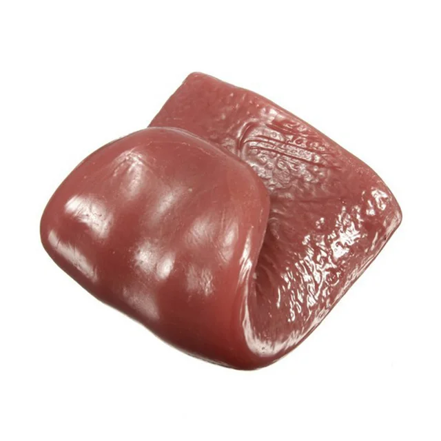 Funny horror funny magic tricks whole person false simulation tongue decompression toy Fun Novetly Jokes Toys Halloween prank 5