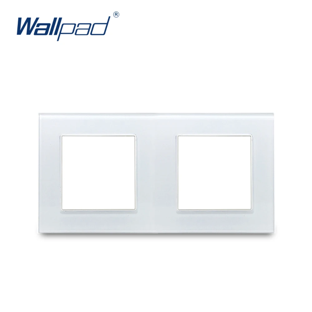 Wallpad роскошные панели из закаленного стекла черно белая рамка для отеля