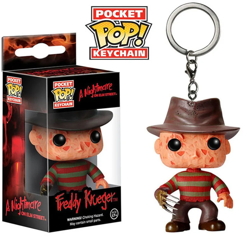 

Funko Pop Pocket A Nightmare On Elm Street Keychain Freddy Krueger Action Figure Toys